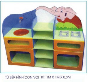 Tủ bếp đồ chơi hình con voi B413